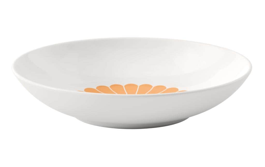 Villeroy & Boch Fleur Pastaschale – 0,62 l, Porzellan, Gelb, spülmaschinenbeständig, mikrowellengeeignet