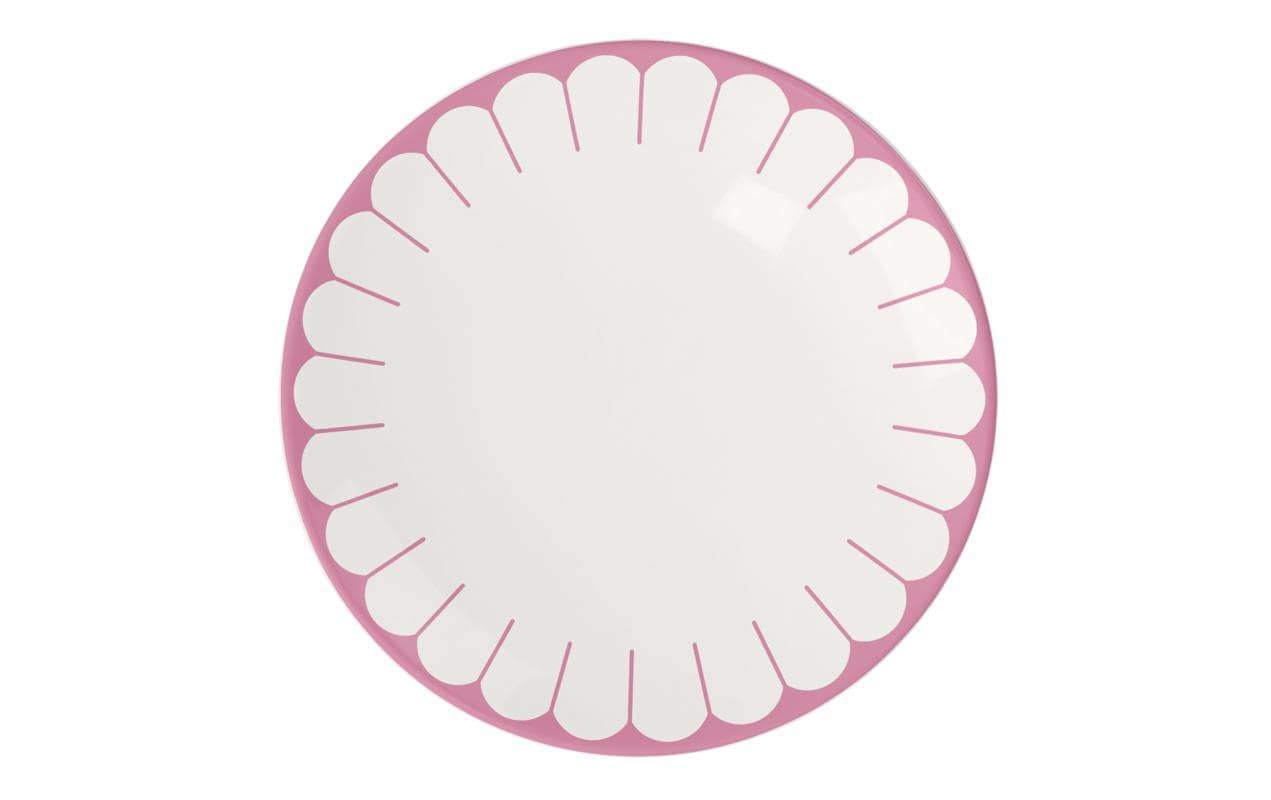 Villeroy & Boch Frühstücks- & Dessertteller Fleur – Ø 21,2 cm, Porzellan, Rosa, spülmaschinenfest