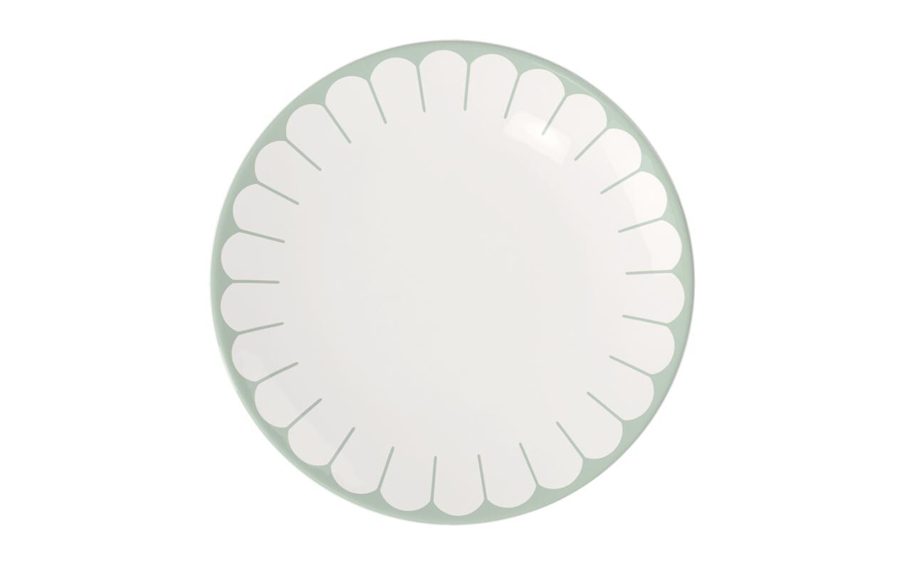 Villeroy & Boch Fleur Speiseteller – Porzellan, Grün, Rund