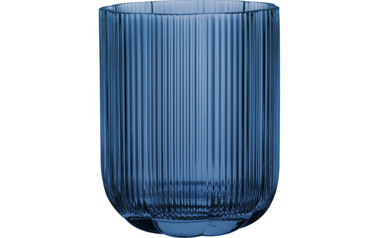 Villeroy & Boch Vase Fleur, Glas, Blau, 15 cm