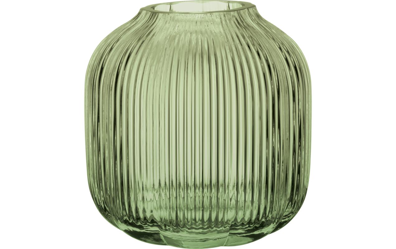 Villeroy & Boch Fleur Vase – Ø 11 × 11 cm – Glas, grün