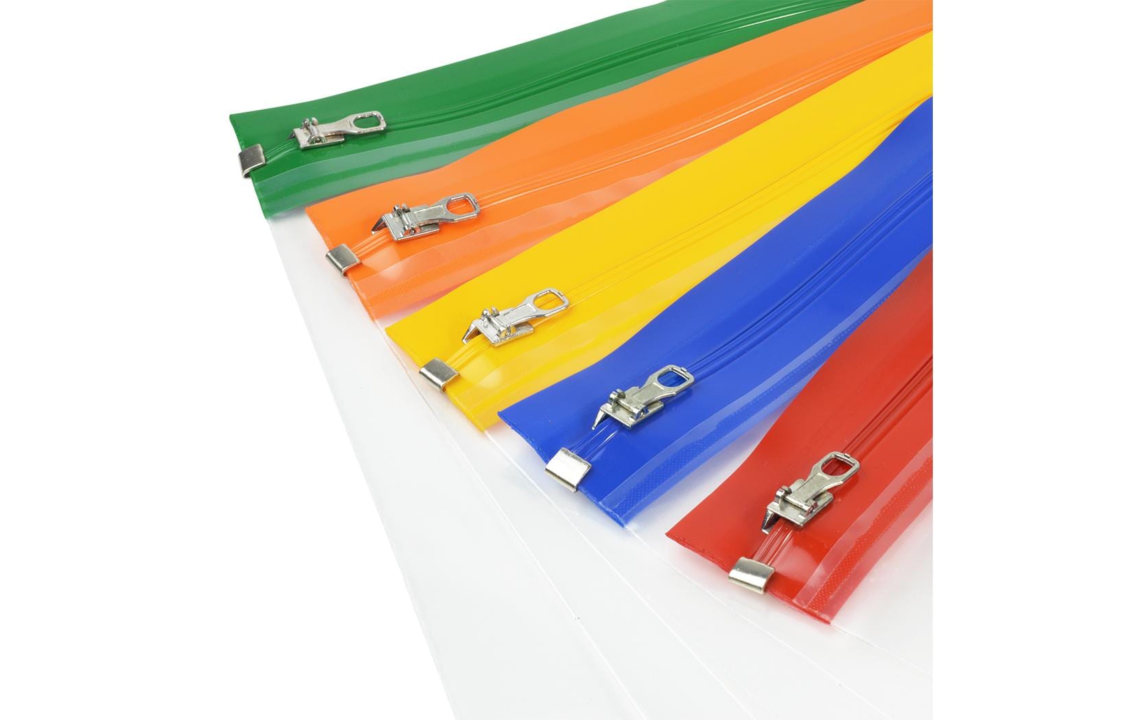 Rapesco Reissverschlusstasche A4+ – Polypropylen (PP), Transparent – 1er-Pack