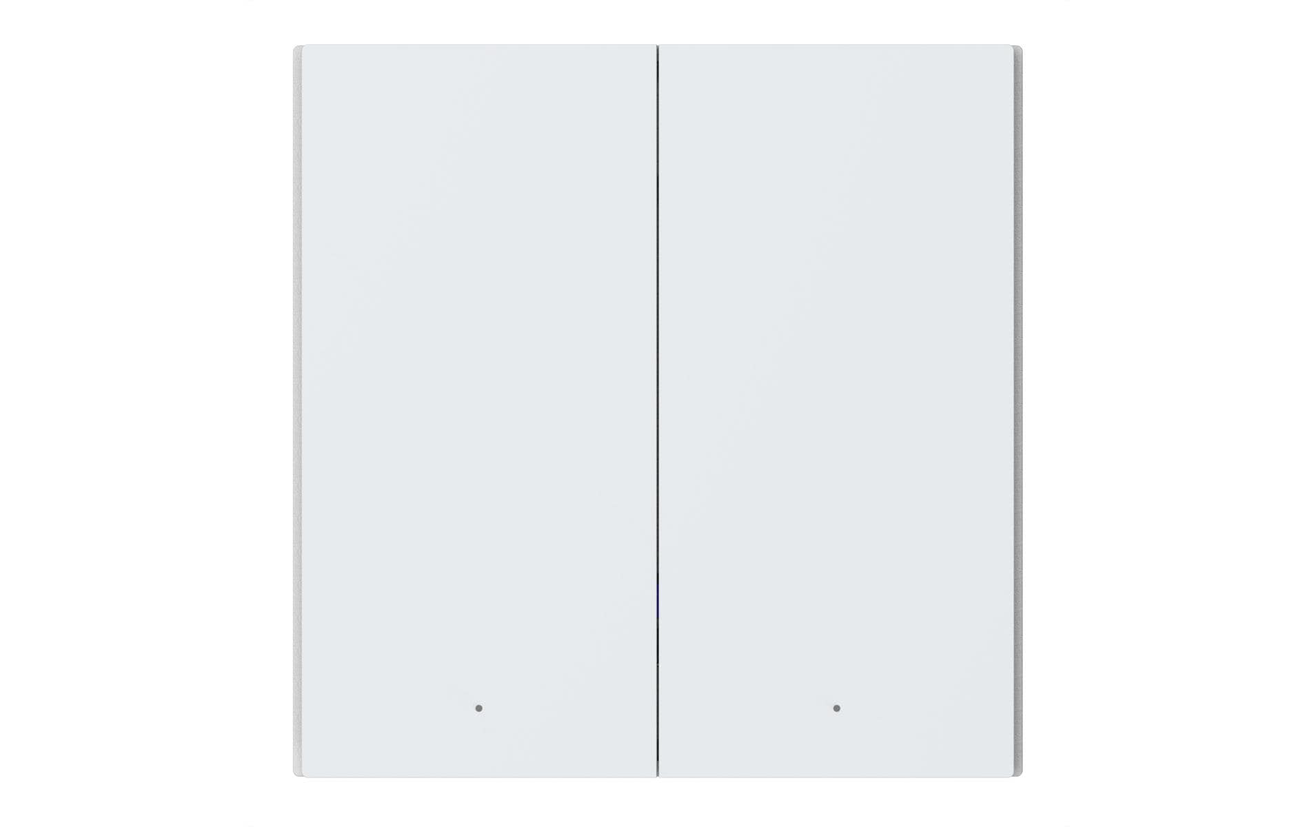 Aqara H1 – Smart-Taster – Neutralleiter, 2-fach, Zigbee – für Amazon Alexa, Google Assistant, Apple HomeKit