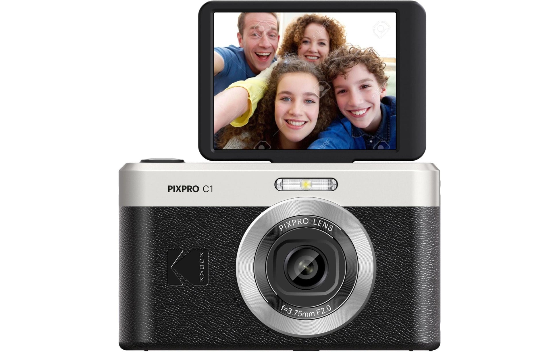 Kodak C1BK – Kompaktkamera, 13 MP 1/3,1", 1080p, Schwarz