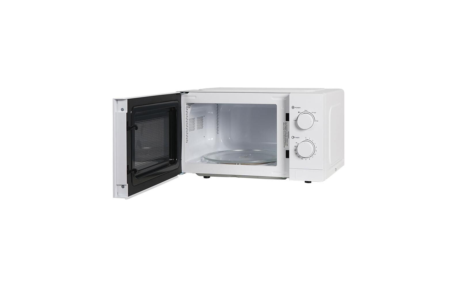 Berger lanz BergerLanz Grill-Mikrowelle MW20P71 – 20 l, Grill, 700 W – Weiss