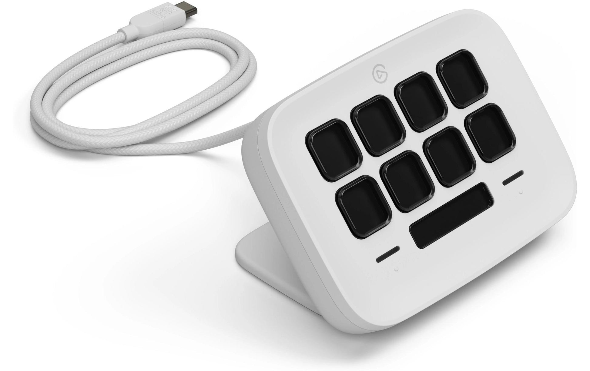 Elgato Stream Deck Neo – Keypad-Steuerpult – kabelgebunden – USB-C – LCD-Tasten – Weiss