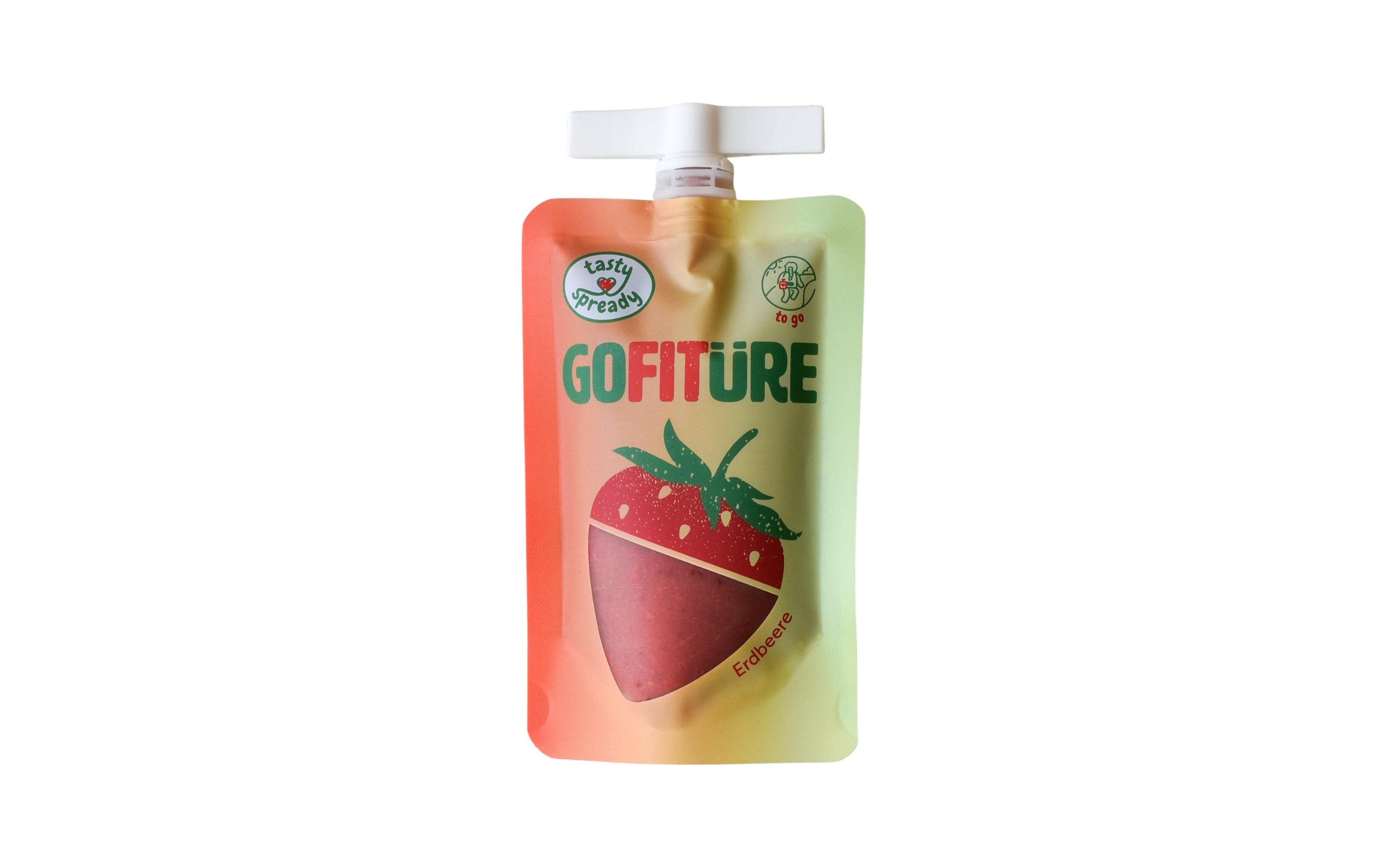 GOFITÜRE Aufstrich Erdbeere mit Pastinaken, Bio – 120 g