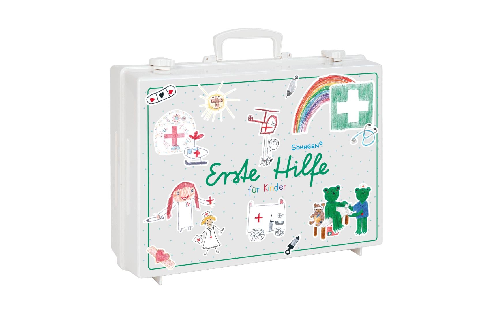 Söhngen Erste-Hilfe-Kasten kleine GROSSE Hilfe – für Schule, weiss
