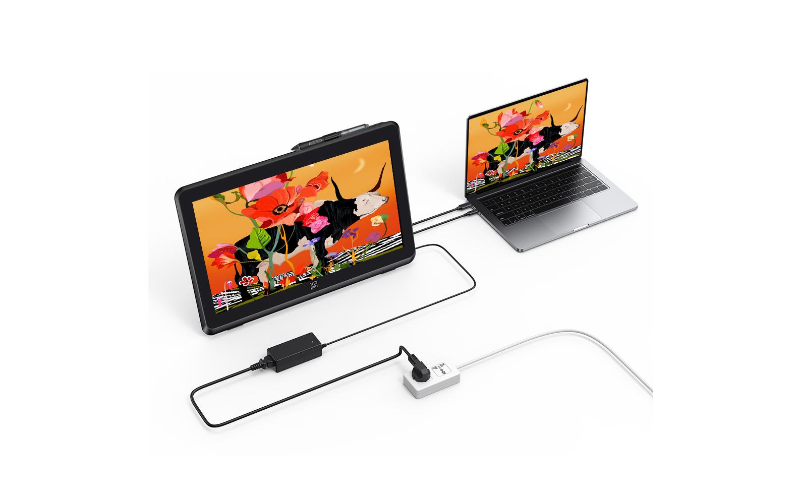 XPPen XP-Pen – Stiftdisplay Artist Pro 22 (Gen2), 22", schwarz