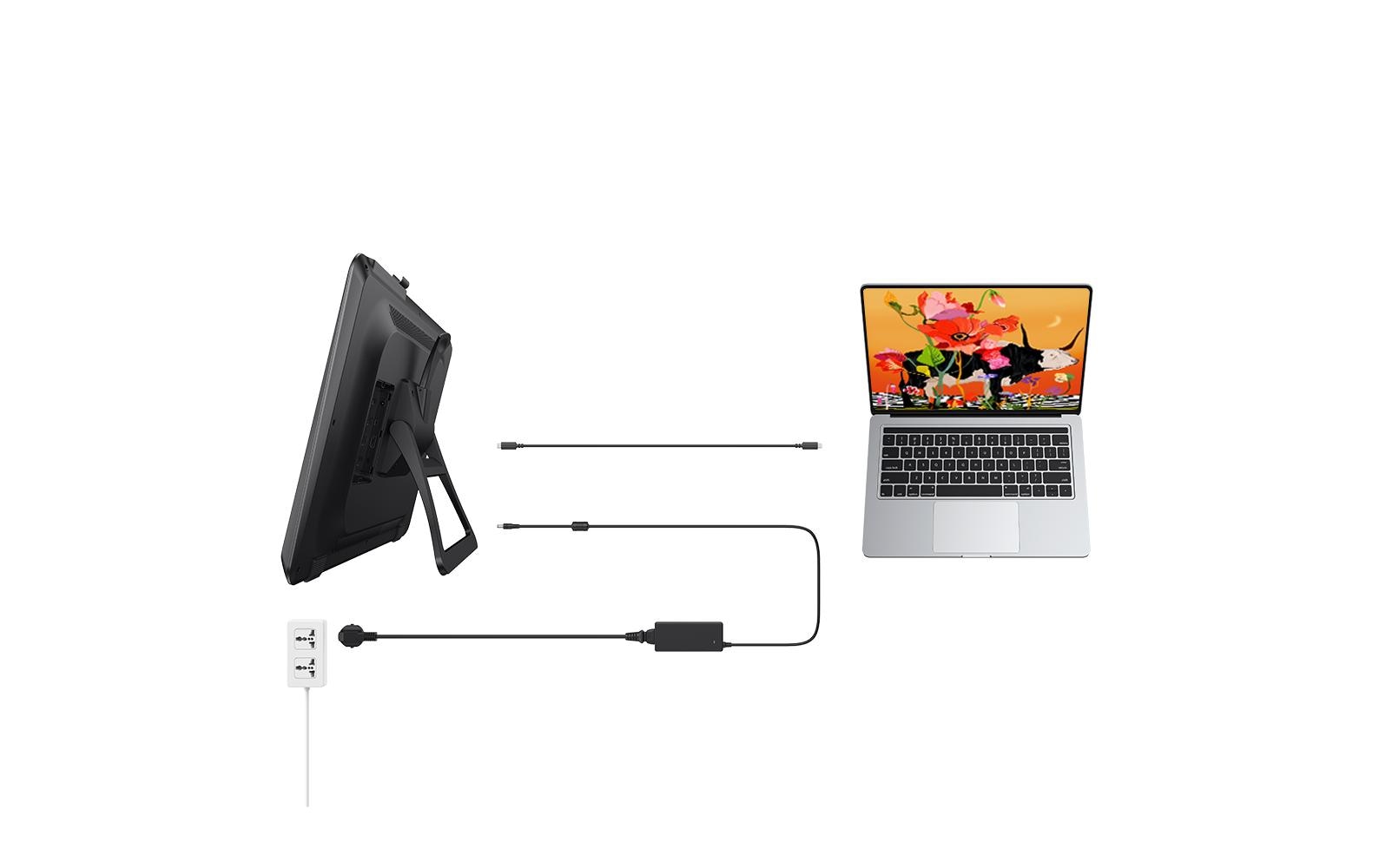 XPPen XP-Pen – Stiftdisplay Artist Pro 22 (Gen2), 22", schwarz