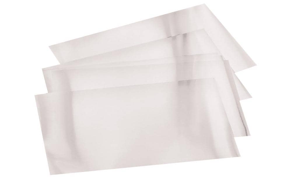 Folia Prägefolien glatt – Silber – 18,5 × 29 cm