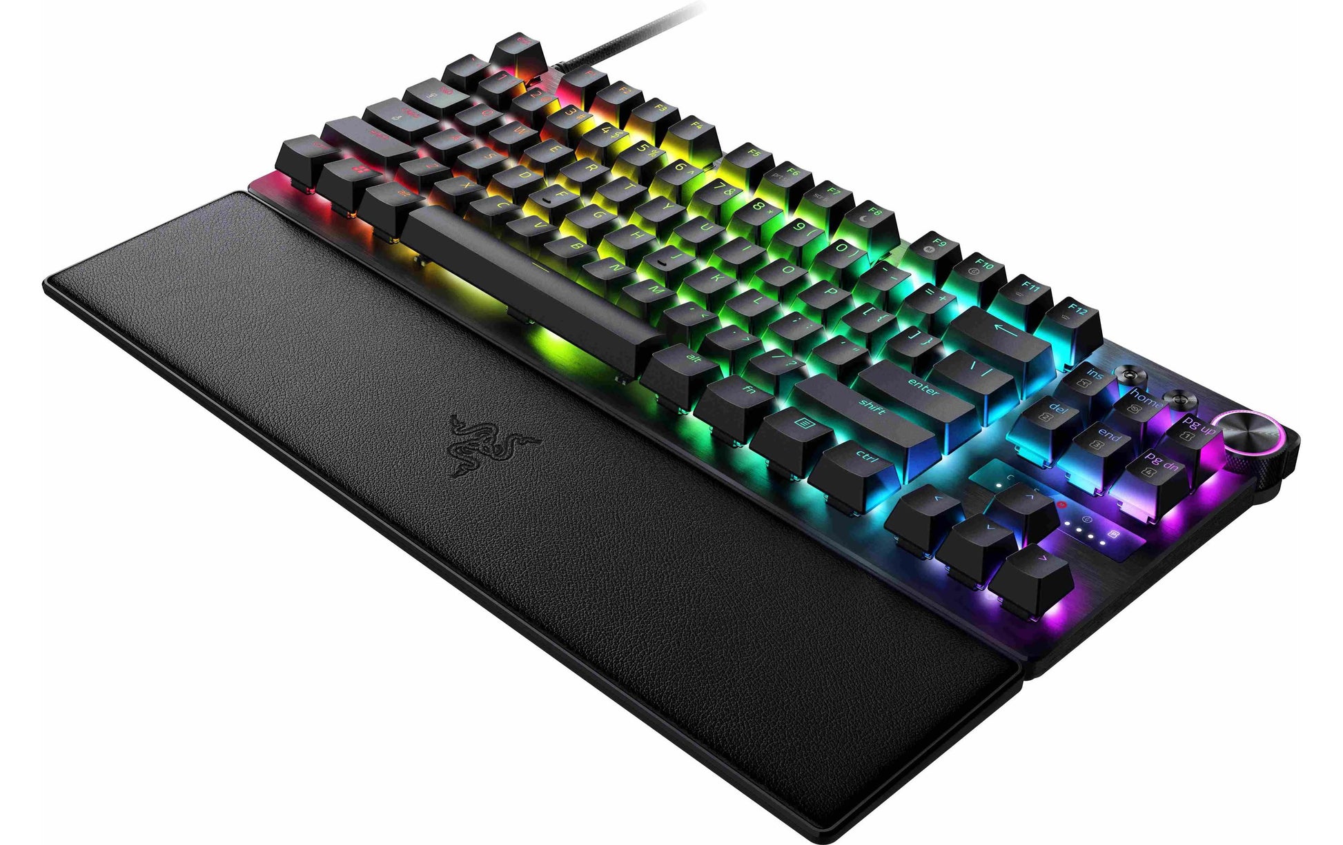 Razer Huntsman V3 Pro Tenkeyless – Tastatur, kabelgebunden (USB-C), DE-Layout (DE), TKL (ohne Ziffernblock)