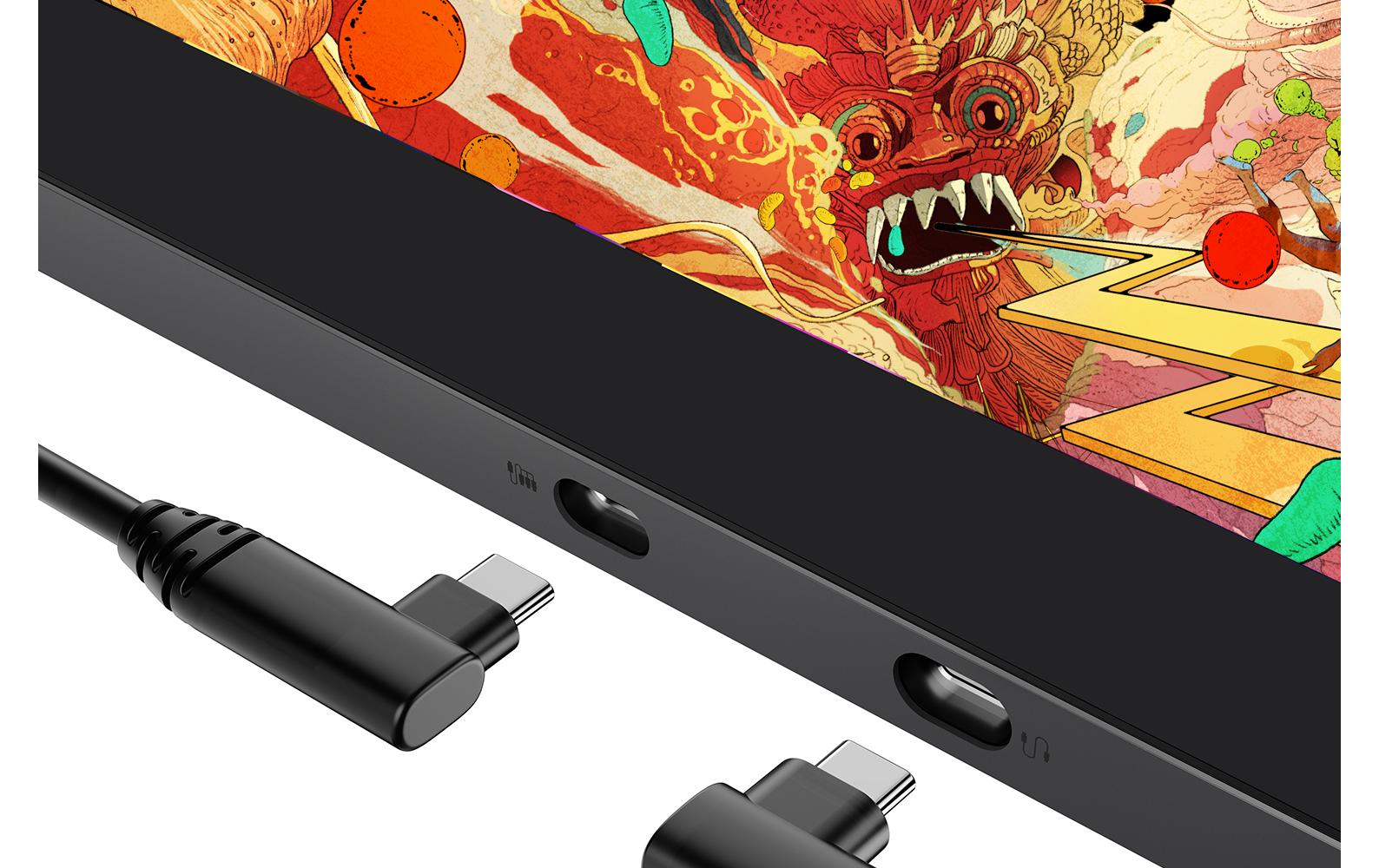 XPPen XP-Pen – Stiftdisplay Artist Pro 14 (Gen2), 13,9", schwarz, 16384 Druckstufen, 299 × 187 mm, USB-C