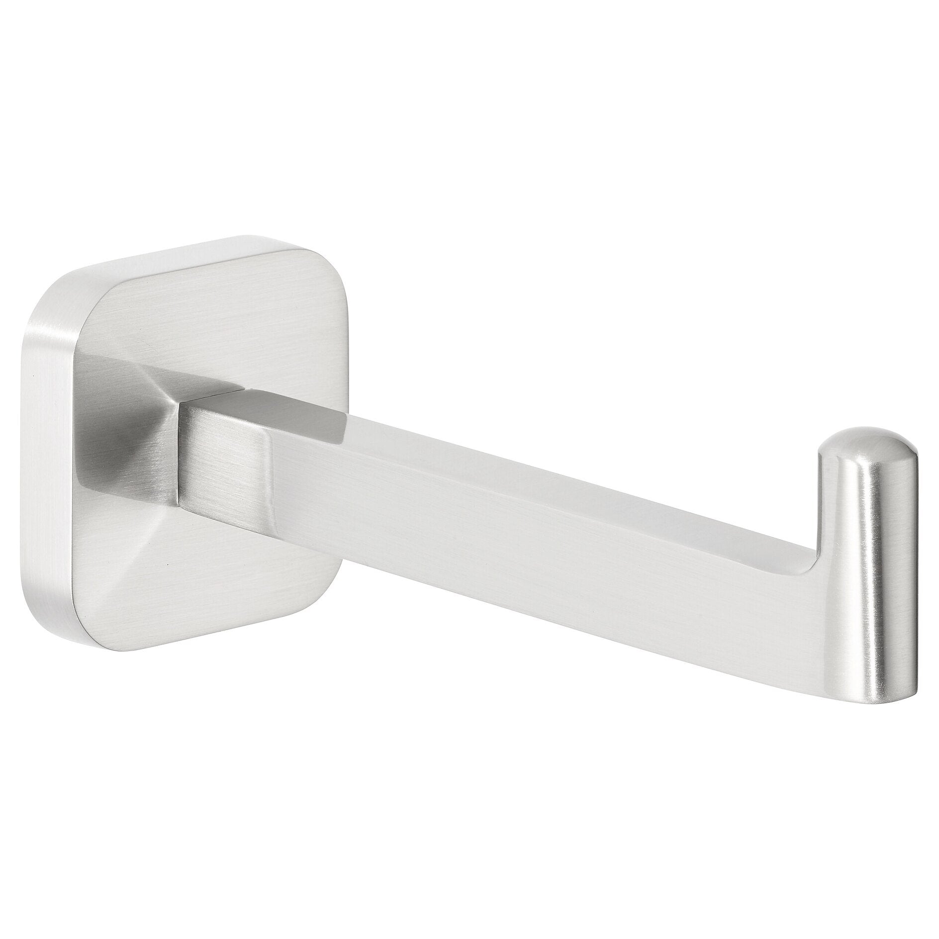 TESA Toilettenpapierhalter – Metall/Silber, selbstklebend, B × H 5,0 × 5,0 cm