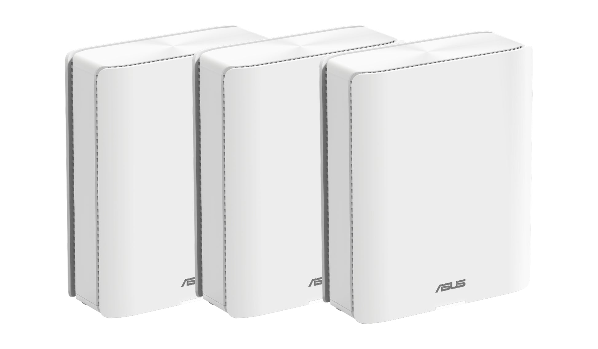 ASUS Bq16 – Mesh-WLAN-System (3er-Set), Wi-Fi 7, Tri-Band (2,4/5/6 GHz), 11 529 Mbit/s, Weiss