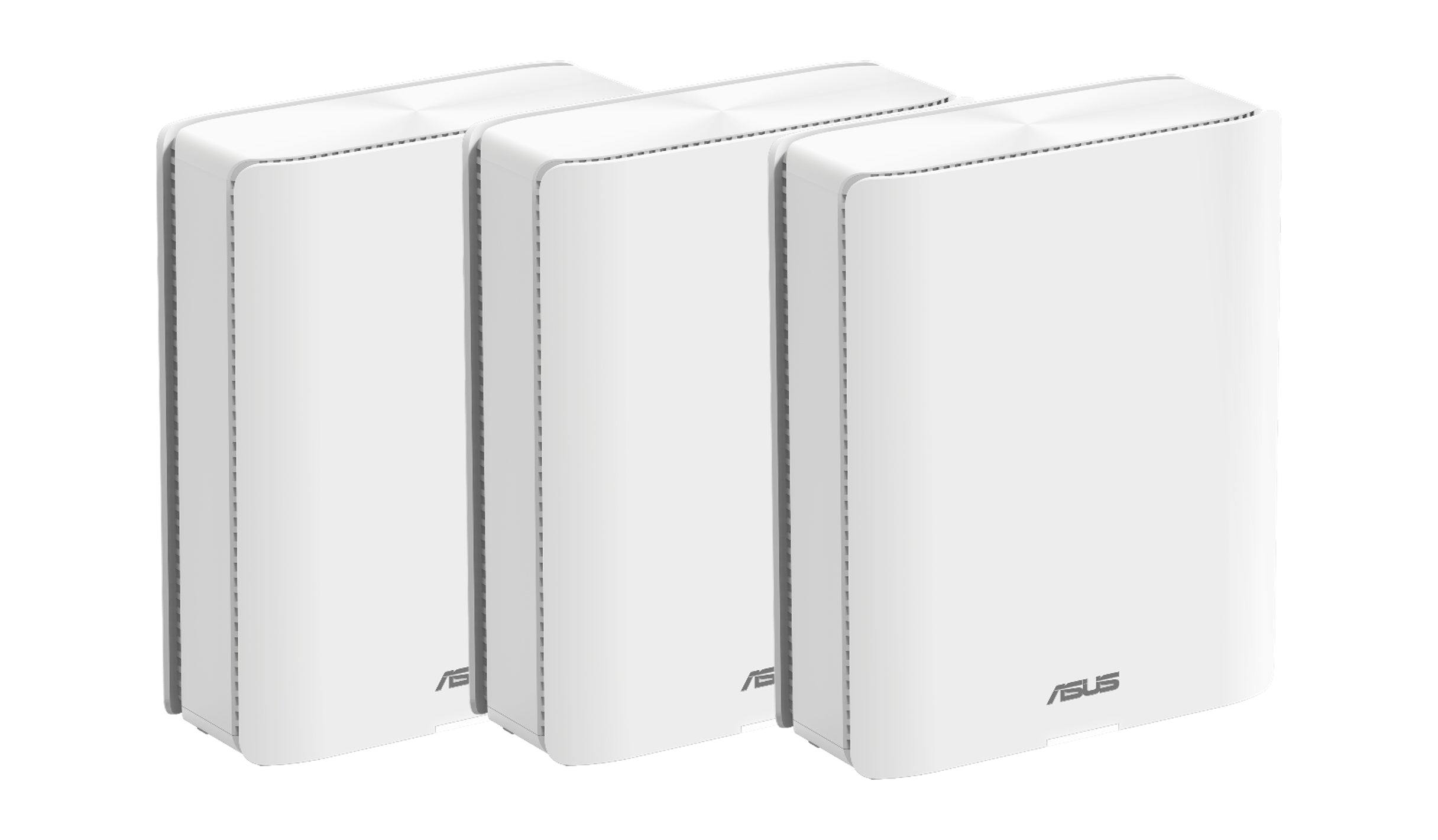 ASUS Bq16 – Mesh-WLAN-System (3er-Set), Wi-Fi 7, Tri-Band (2,4/5/6 GHz), 11 529 Mbit/s, Weiss