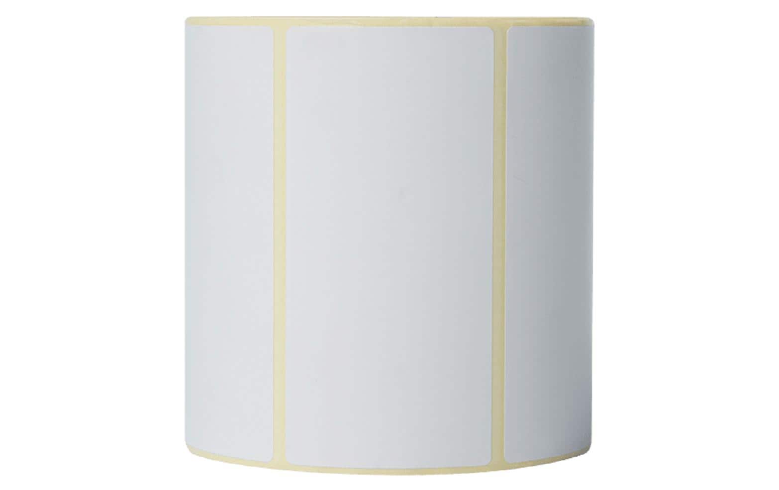 Brother Etiketten, 102 mm × 50 mm, weiss, Papier, permanent, 8 Rollen