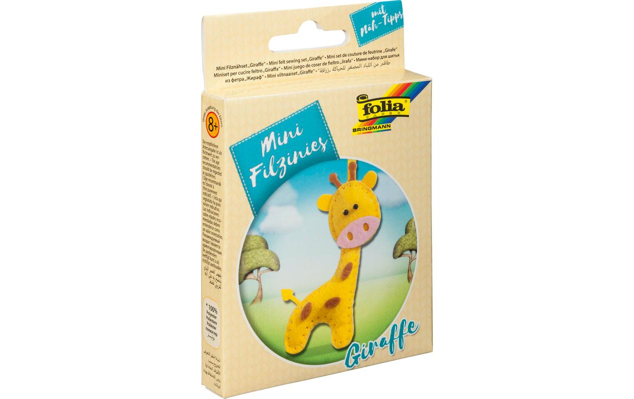 Folia Bastelset Sticken Giraffe – ab 8 Jahren – 142 × 92 × 19 mm