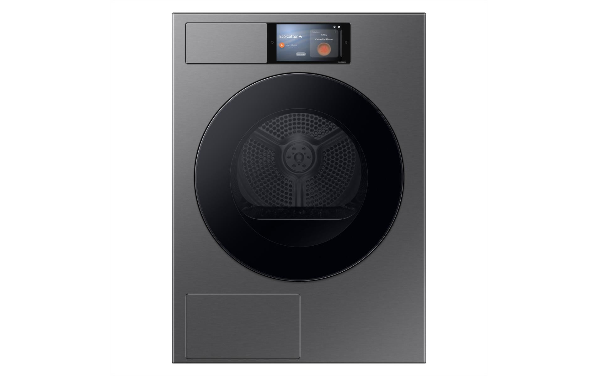 Samsung Wäschetrockner DV90F09F4SU5 – 9 kg, Feuchtigkeitssensor, 19 Programme – schwarz