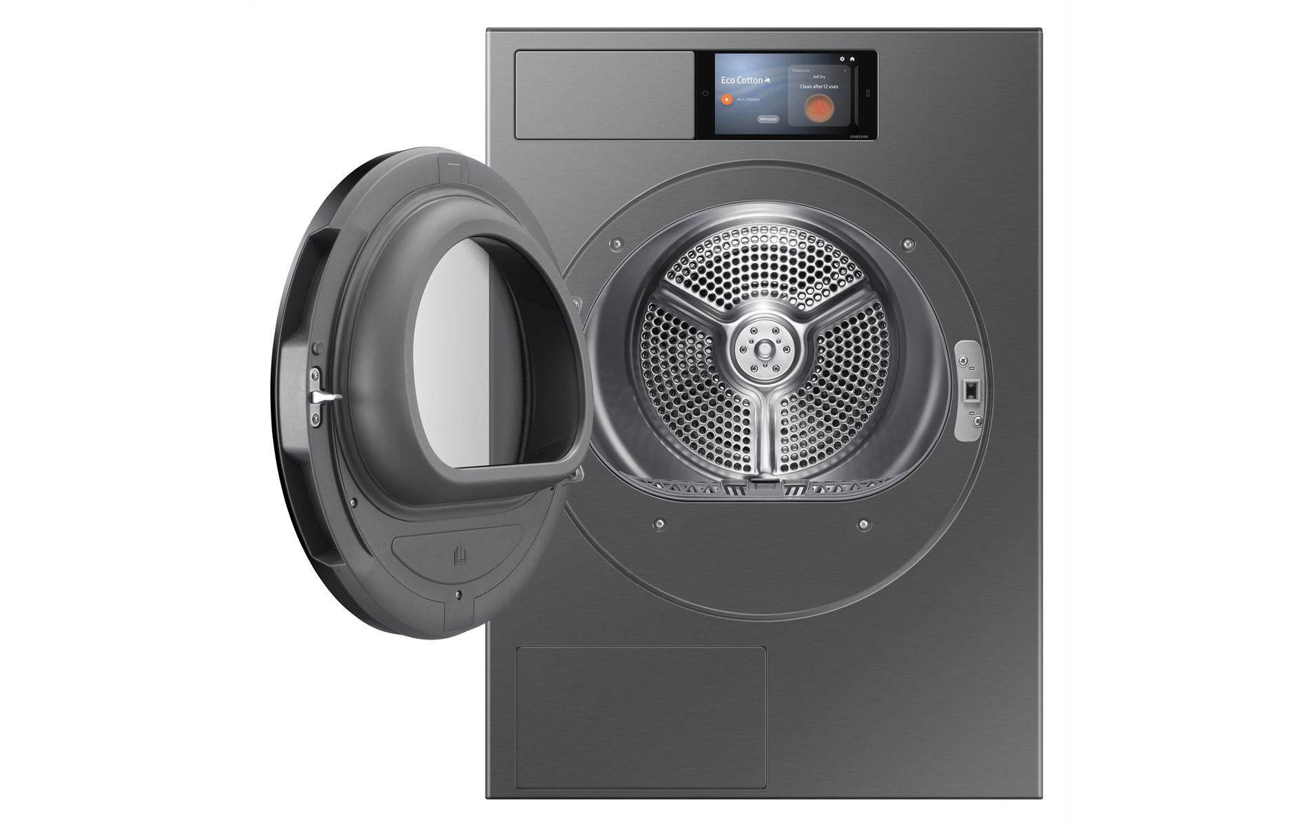 Samsung Wäschetrockner DV90F09F4SU5 – 9 kg, Feuchtigkeitssensor, 19 Programme – schwarz