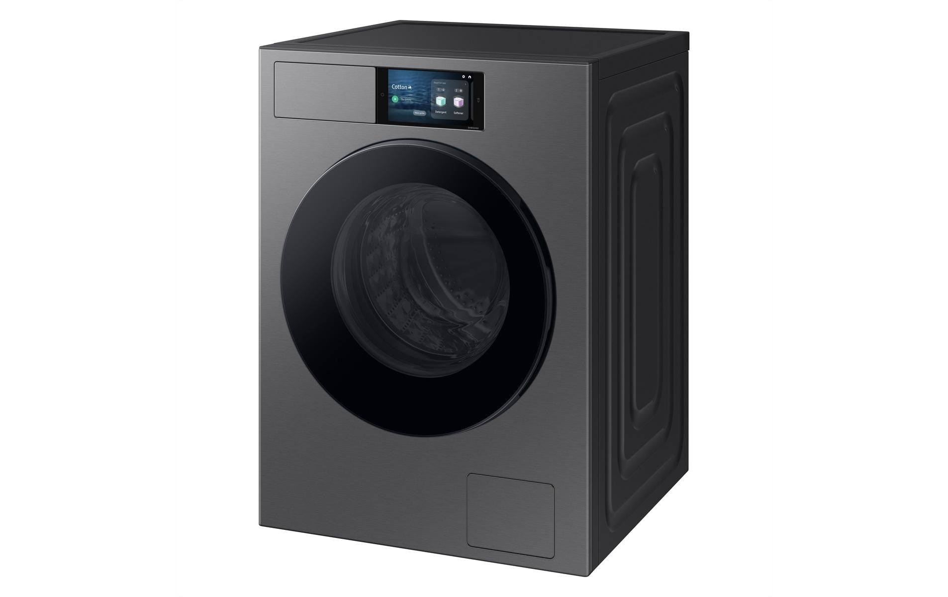Samsung Waschmaschine WF90F09C4SU5 – 9 kg, Energieeffizienzklasse A, Schleuderwirkungsklasse B – Dunkelgrau