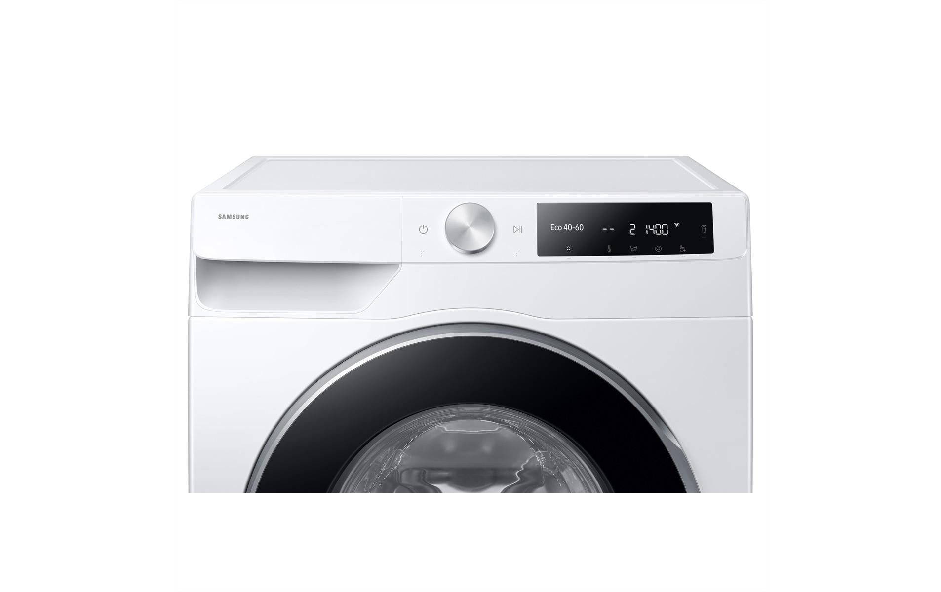 Samsung Waschmaschine WW90DG6U25LEU5 – 9 kg, Dampf, 44 kWh/100 Waschgänge – Weiss