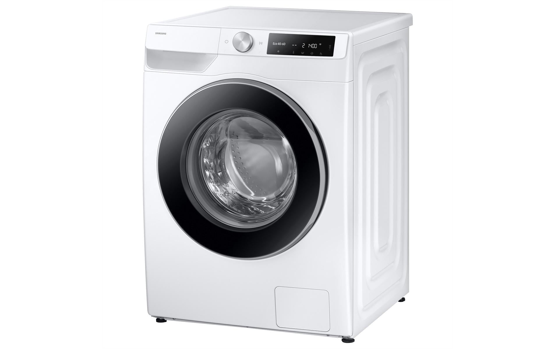 Samsung Waschmaschine WW90DG6U25LEU5 – 9 kg, Dampf, 44 kWh/100 Waschgänge – Weiss