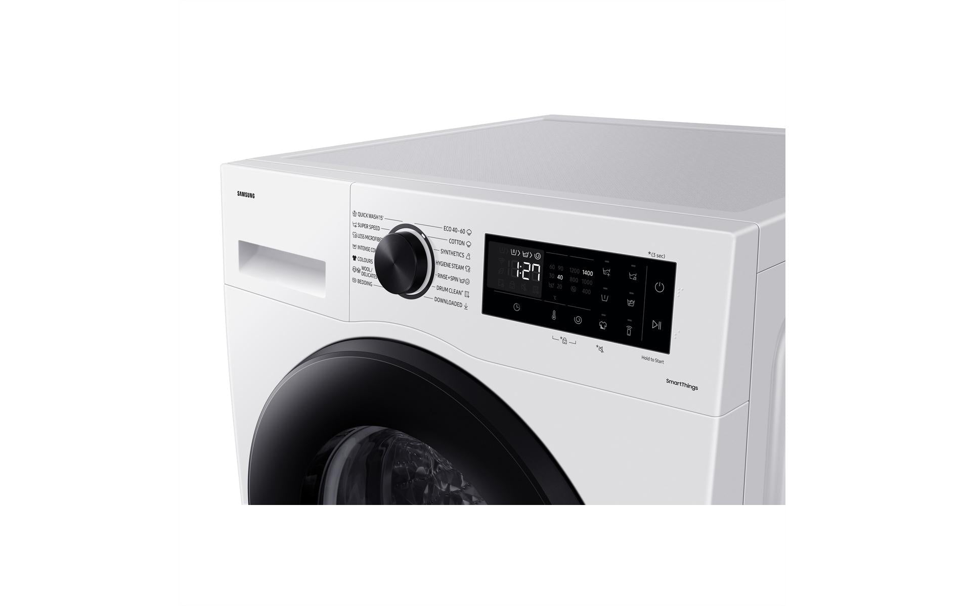 Samsung Waschmaschine WW11DG5B25AEWS – 11 kg, 1400 U/min, Inverter & Kindersicherung – weiss