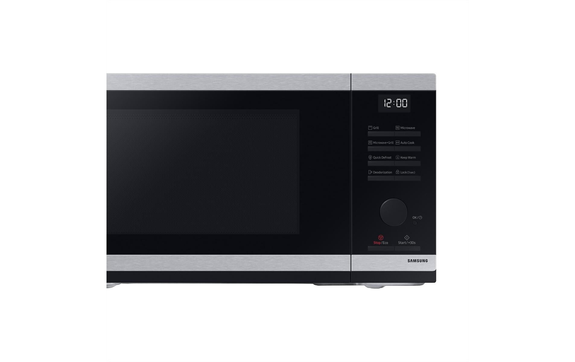 Samsung Grill Mikrowelle MG23DG4514ATE6 – 23 l, Grill, 800 W – Schwarz