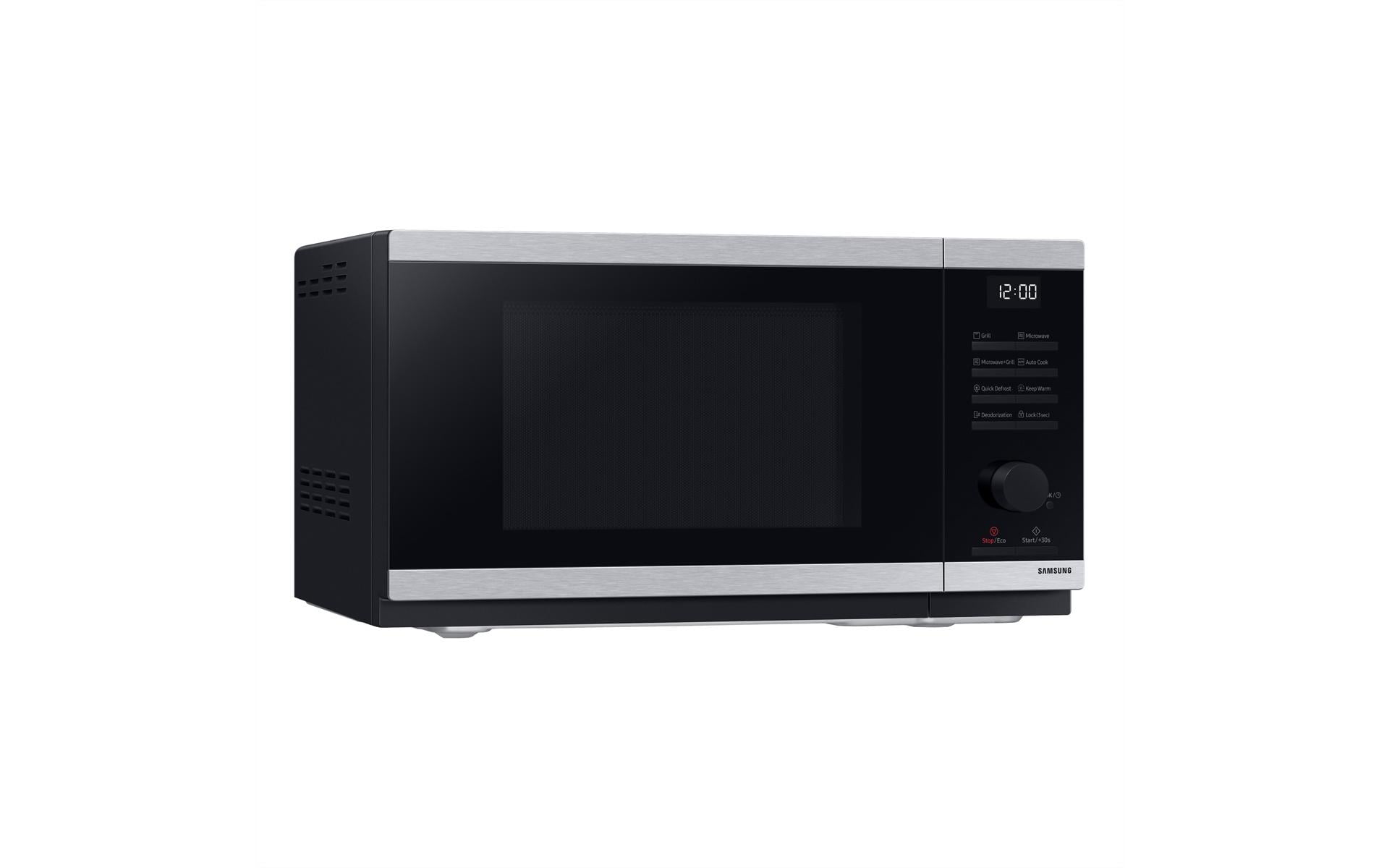 Samsung Grill Mikrowelle MG23DG4514ATE6 – 23 l, Grill, 800 W – Schwarz
