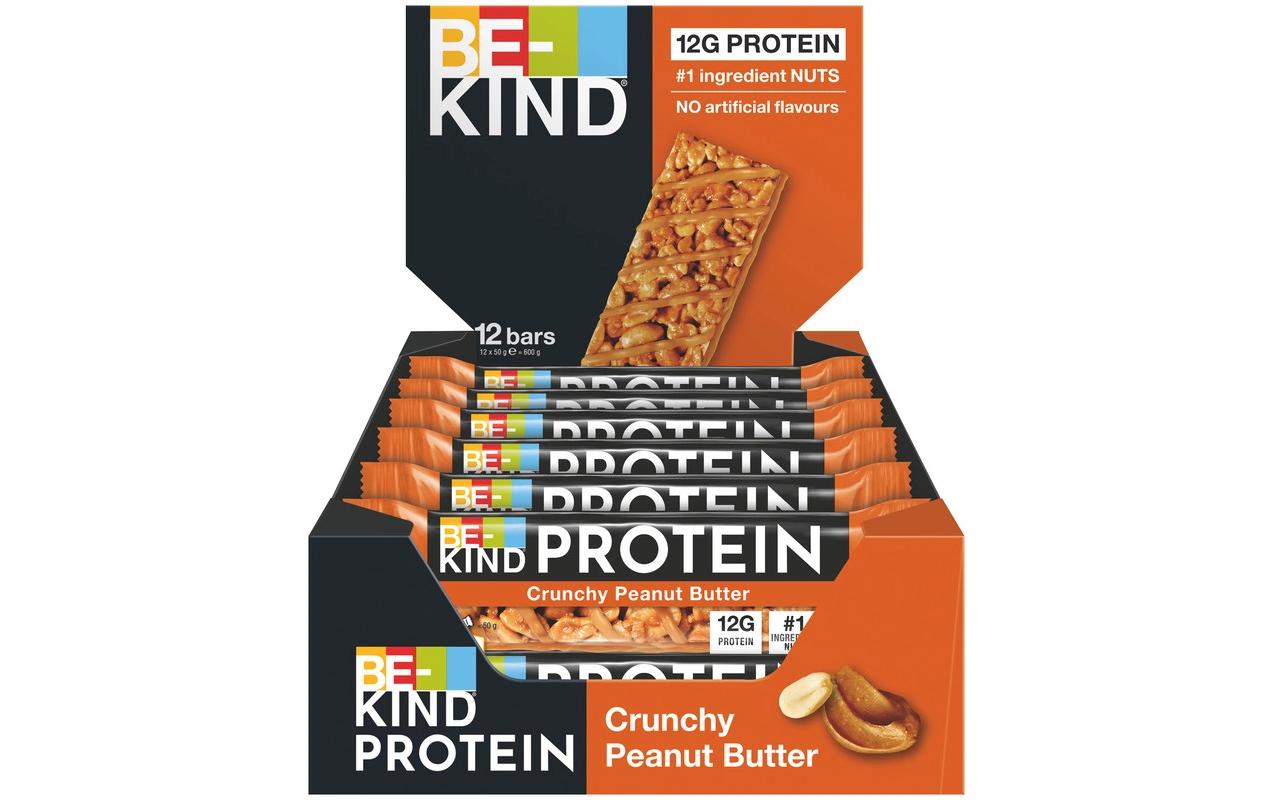 BE-KIND Protein-Riegel – Crunchy Erdnussbutter – 50 g