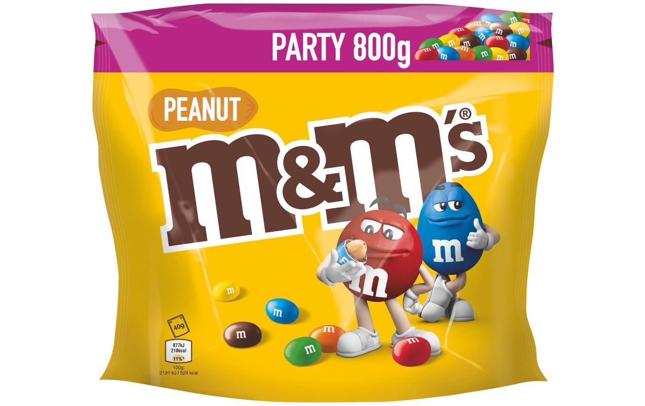 M&M's M&M’s Peanut Party Schokolinsen – 800 g