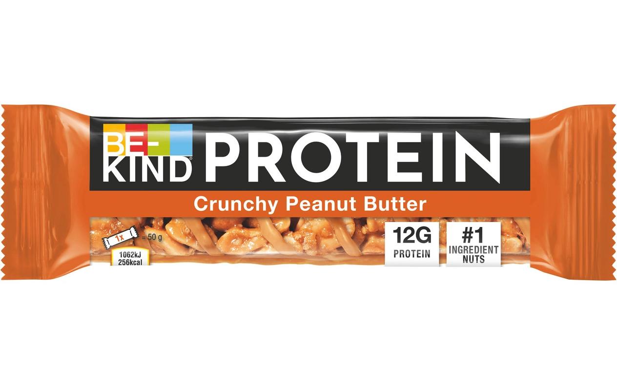 BE-KIND Protein-Riegel – Crunchy Erdnussbutter – 50 g