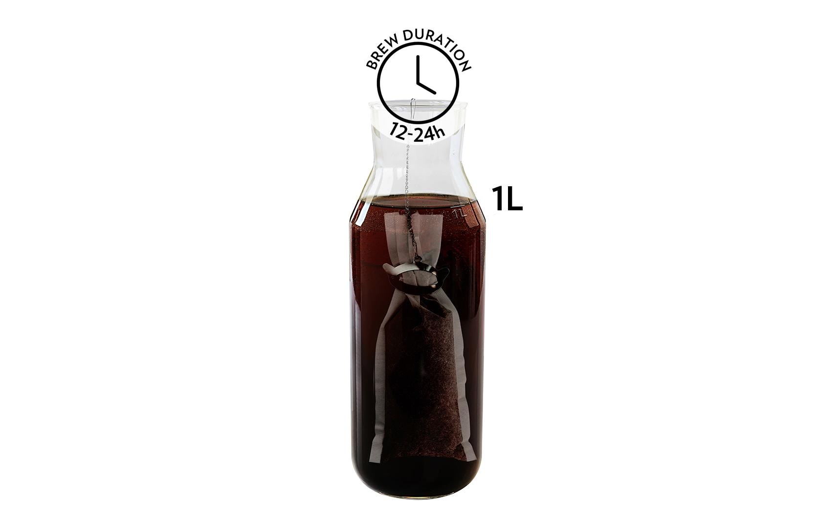 Finum Kaffeefilter Coldbrew – Weiss, kompostierbar, 60 Stk.