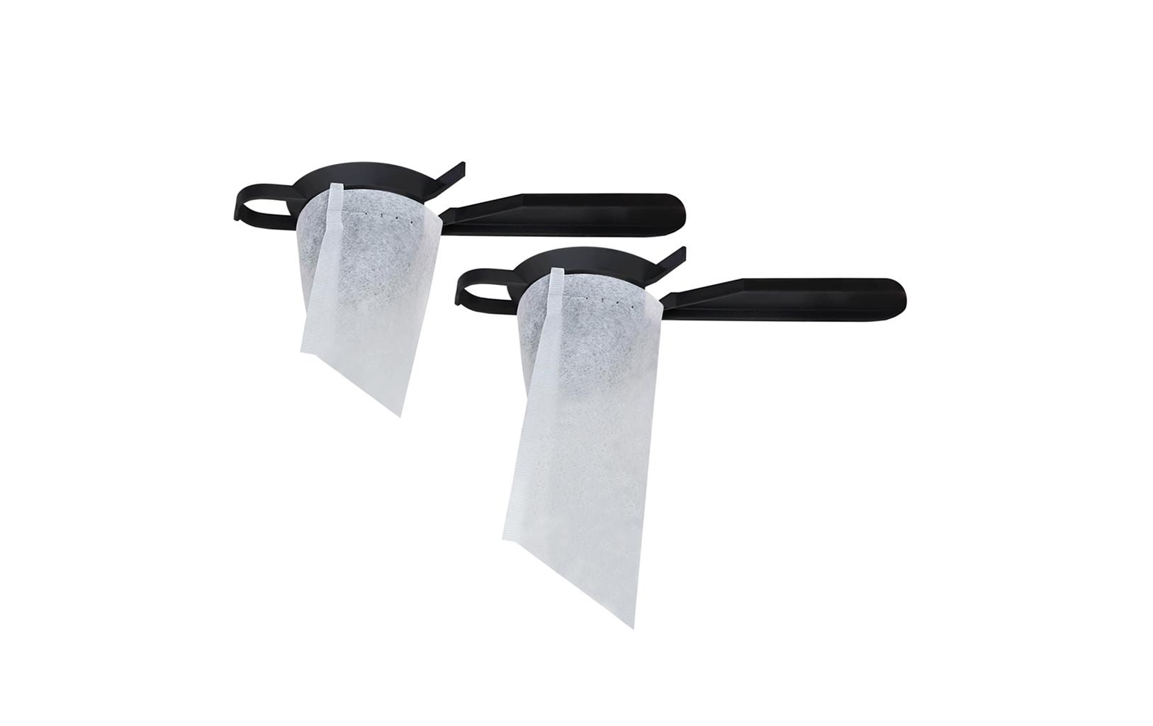 Finum Teefilter (Einweg) 60 Stk., Kunststoff, schwarz