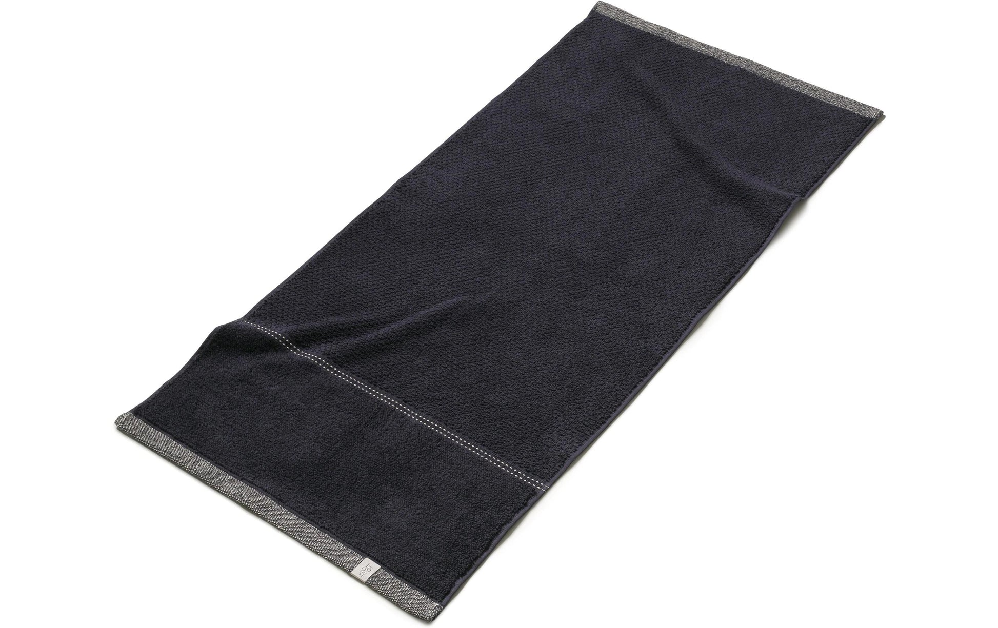 Möve Duschtuch New Heritage P&S – 67×140 cm, Baumwolle, 520 g/m², Dunkelgrau
