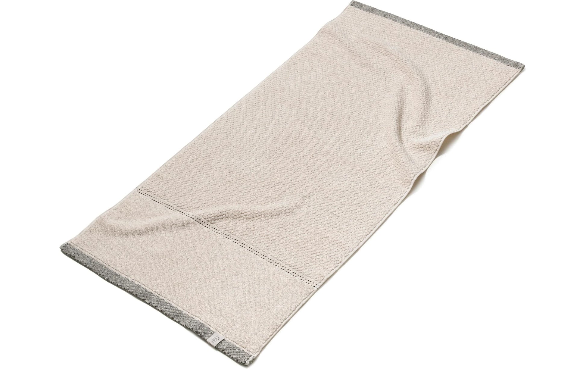 Möve Duschtuch New Heritage – 67 × 140 cm, Crème, Baumwolle, 520 g/m²