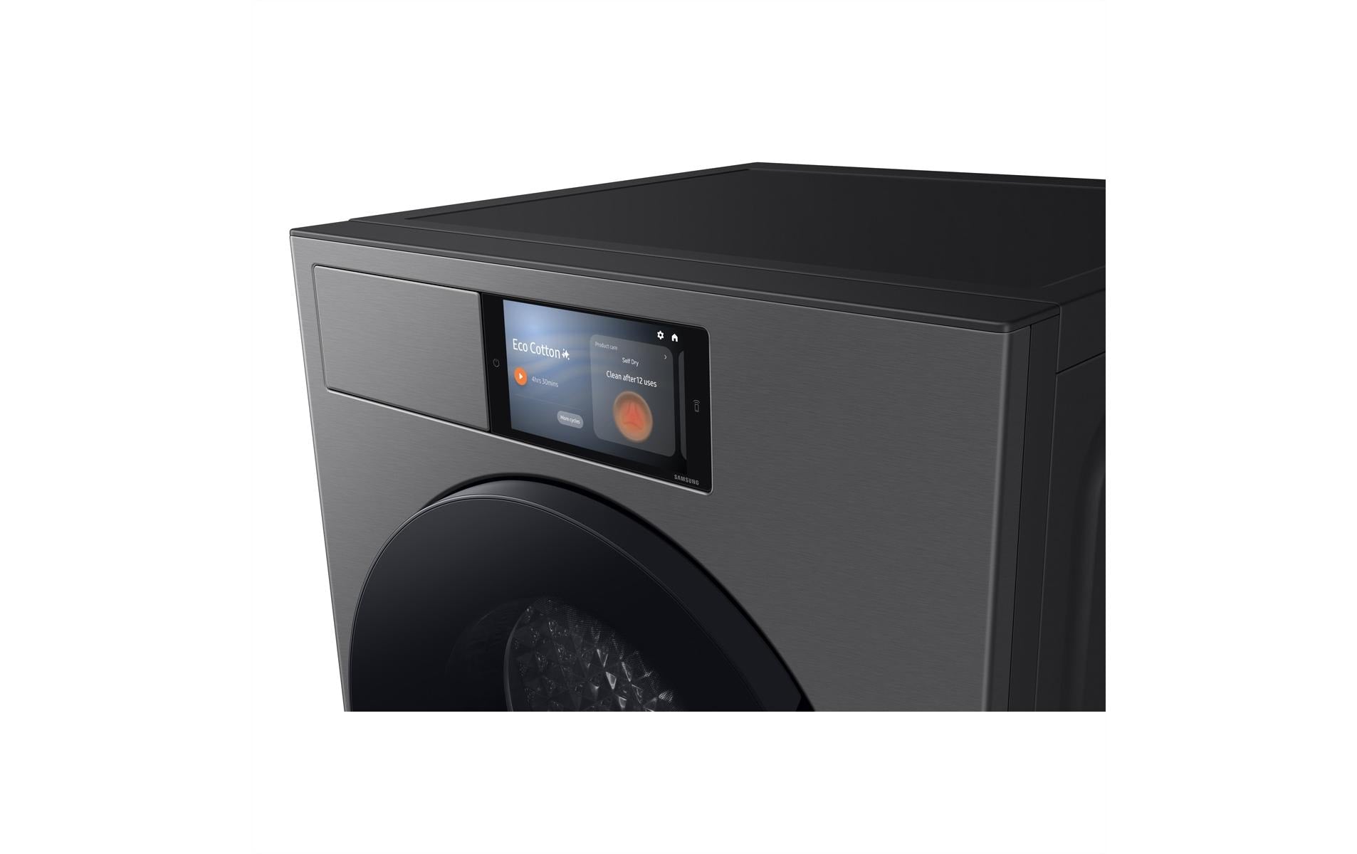 Samsung Wäschetrockner DV90F09F4SU5 – 9 kg, Feuchtigkeitssensor, 19 Programme – schwarz