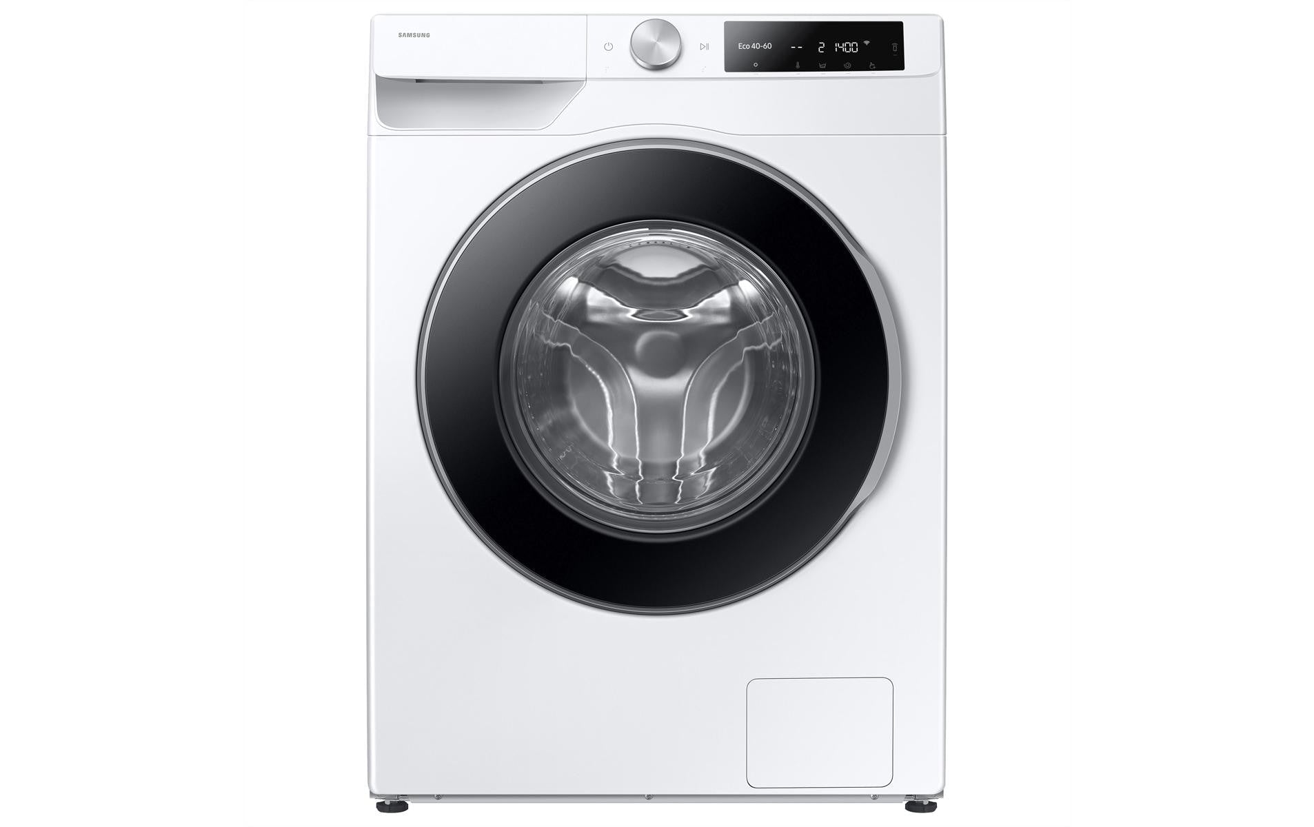 Samsung Waschmaschine WW90DG6U25LEU5 – 9 kg, Dampf, 44 kWh/100 Waschgänge – Weiss