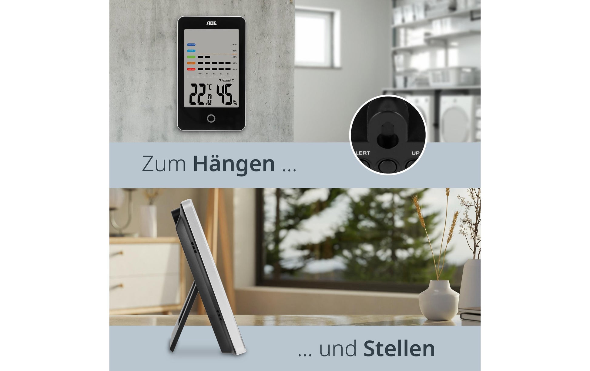 ADE Thermo-Hygrometer (Handgerät)