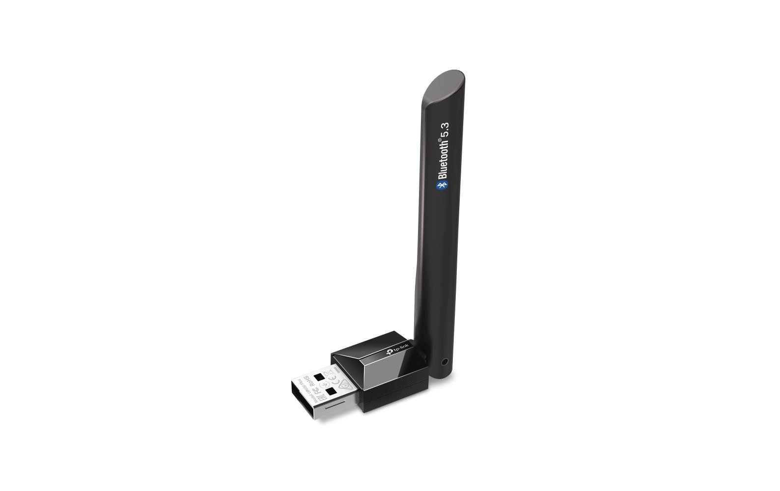 TP-Link UB500 Plus USB-Bluetooth-Adapter – Bluetooth 5.3, USB-A, Plug & Play, für PC/Notebook/Tablet – Schwarz
