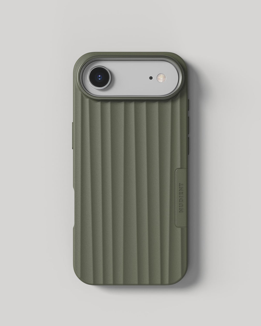 Nudient – Backcover Bold – für Apple iPhone 17 Air – Olive – MagSafe-kompatibel