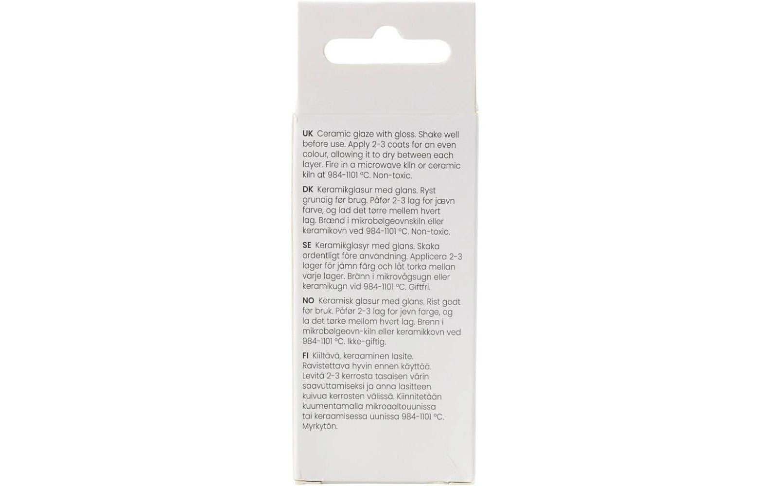 Creativ Company Keramikglasur – Grün – 60 ml – für Keramik