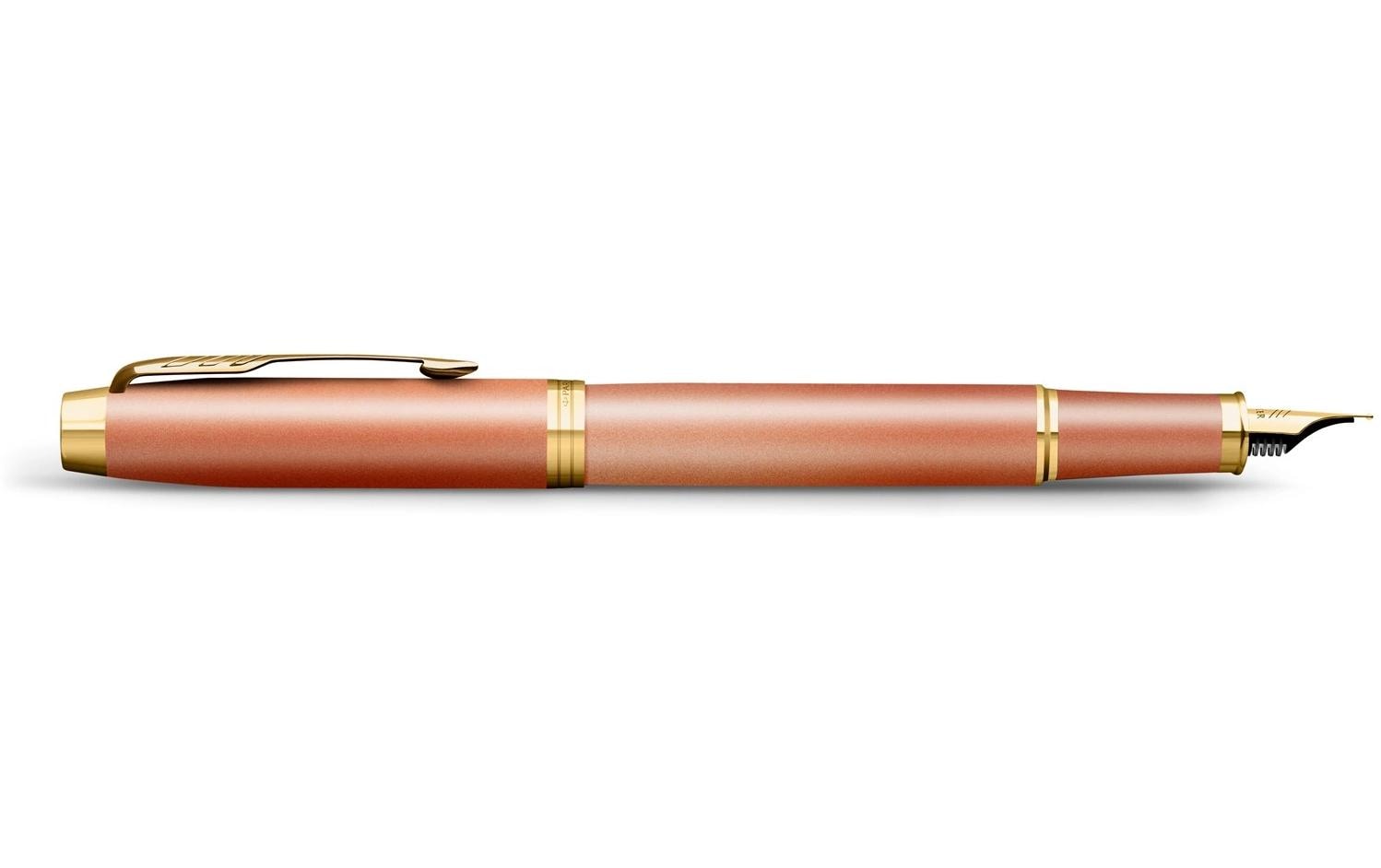 Parker IM Rituals – Mittlere Feder – für Rechts- & Linkshänder – Orange, Blau