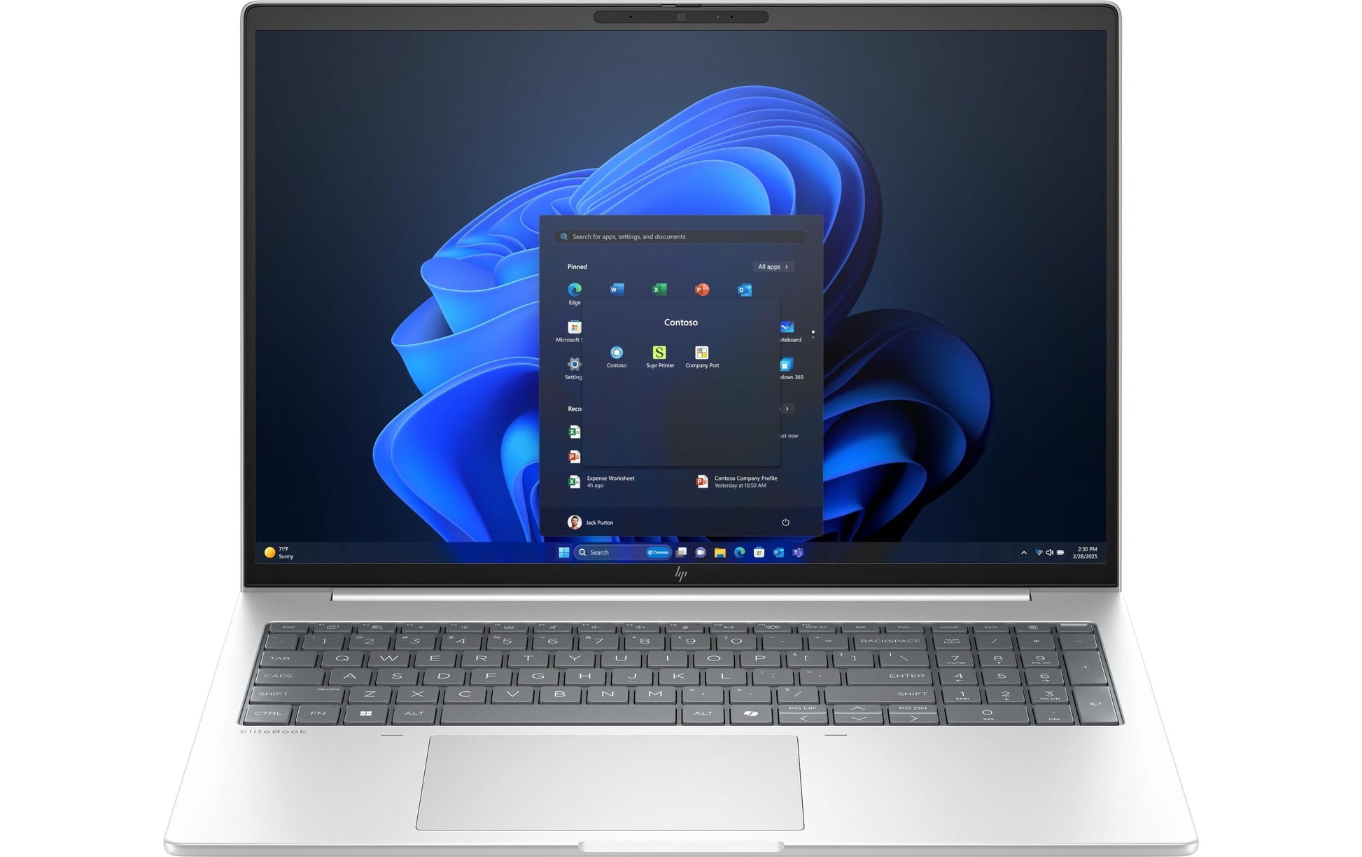 HP EliteBook 8 G1I U7-255U, 16 GB, 512 GB, 16,0" WUXGA – Windows 11 Pro