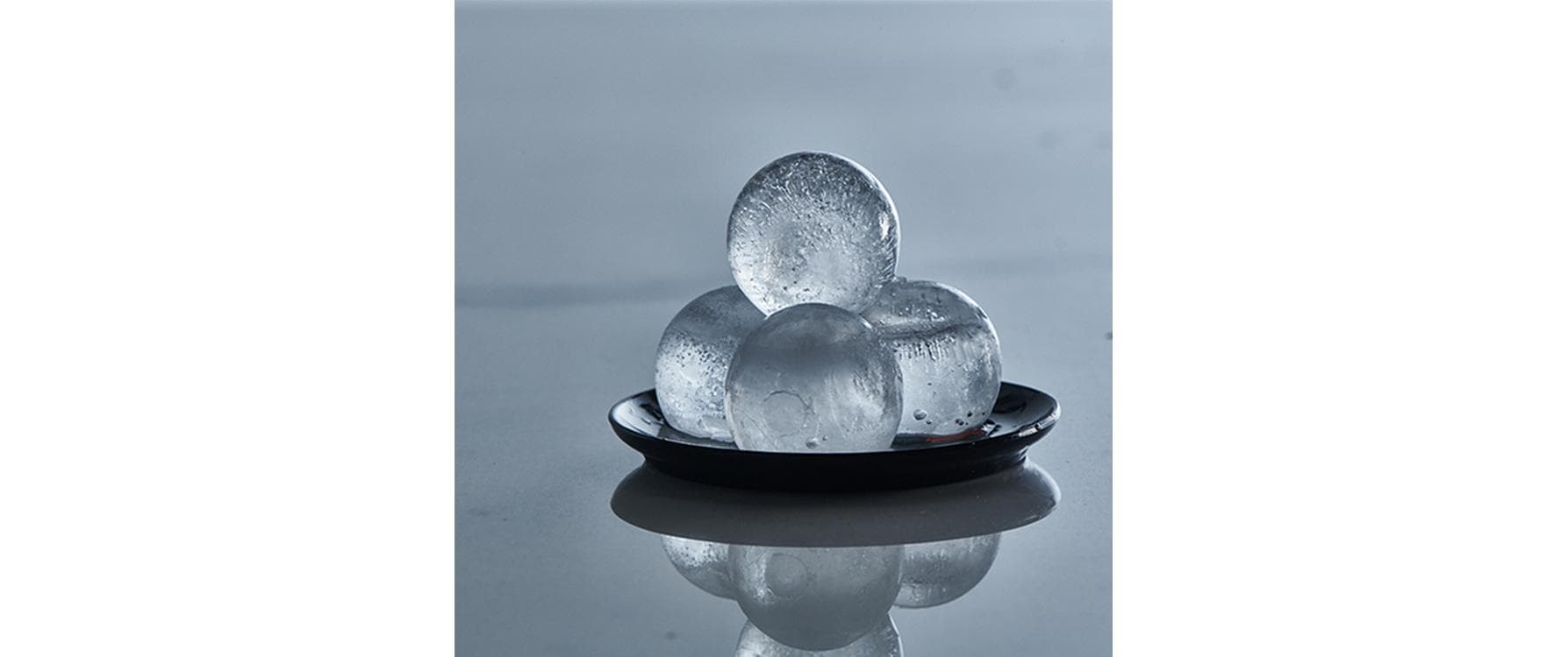 Lurch Eiswürfelform 20 Stk., Ø 3 cm, Silikon, Schwarz, mit Deckel
