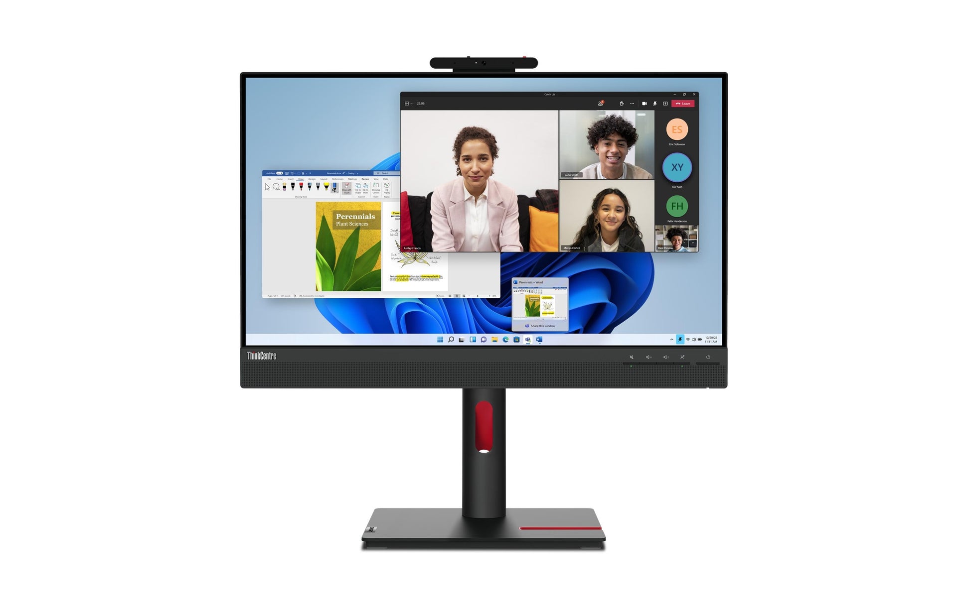Lenovo TIO24 (Gen 5) – Monitor, 23,8" 1920 × 1080 (Full HD), IPS, Touch