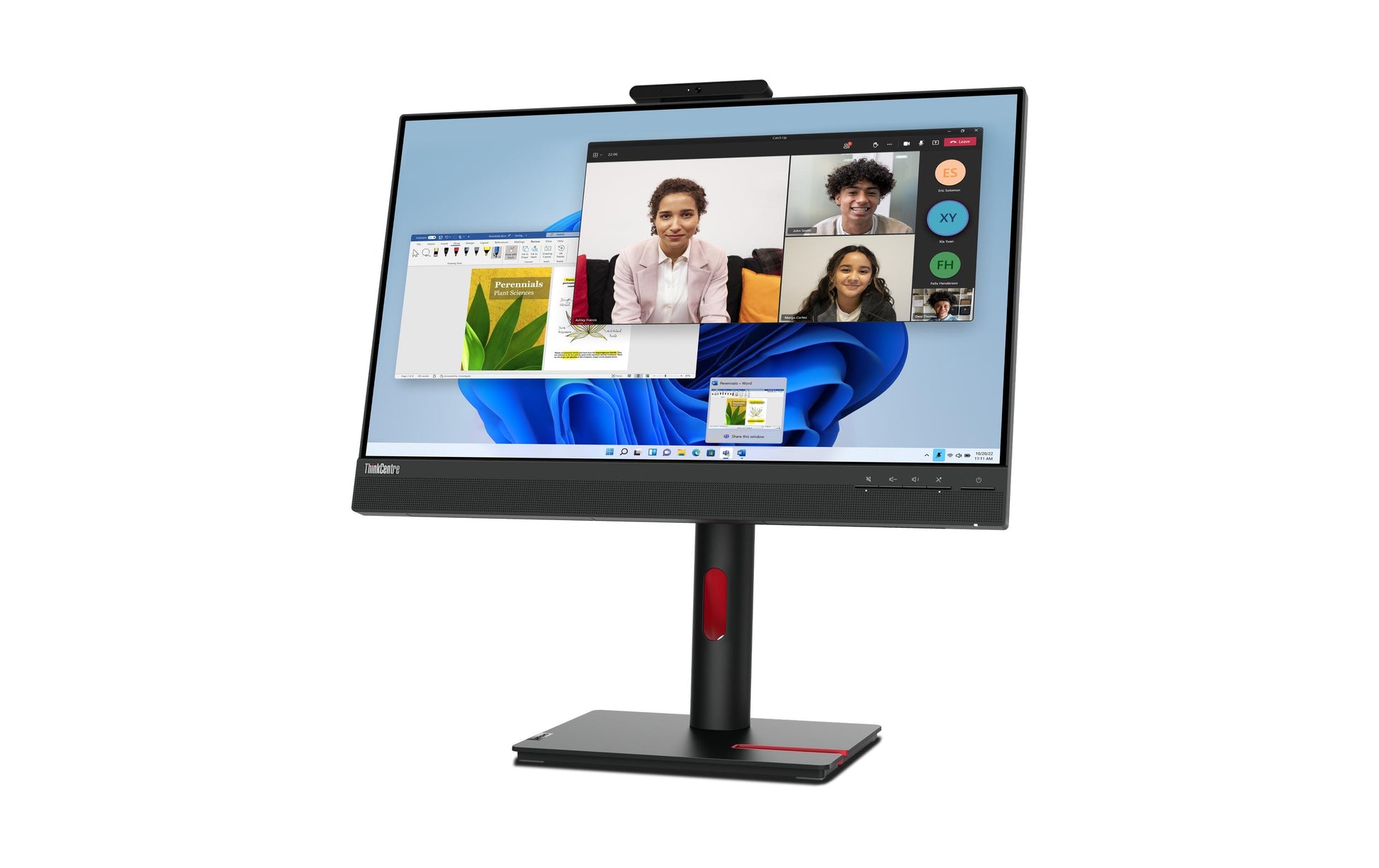 Lenovo TIO24 (Gen 5) – Monitor, 23,8" 1920 × 1080 (Full HD), IPS, Touch