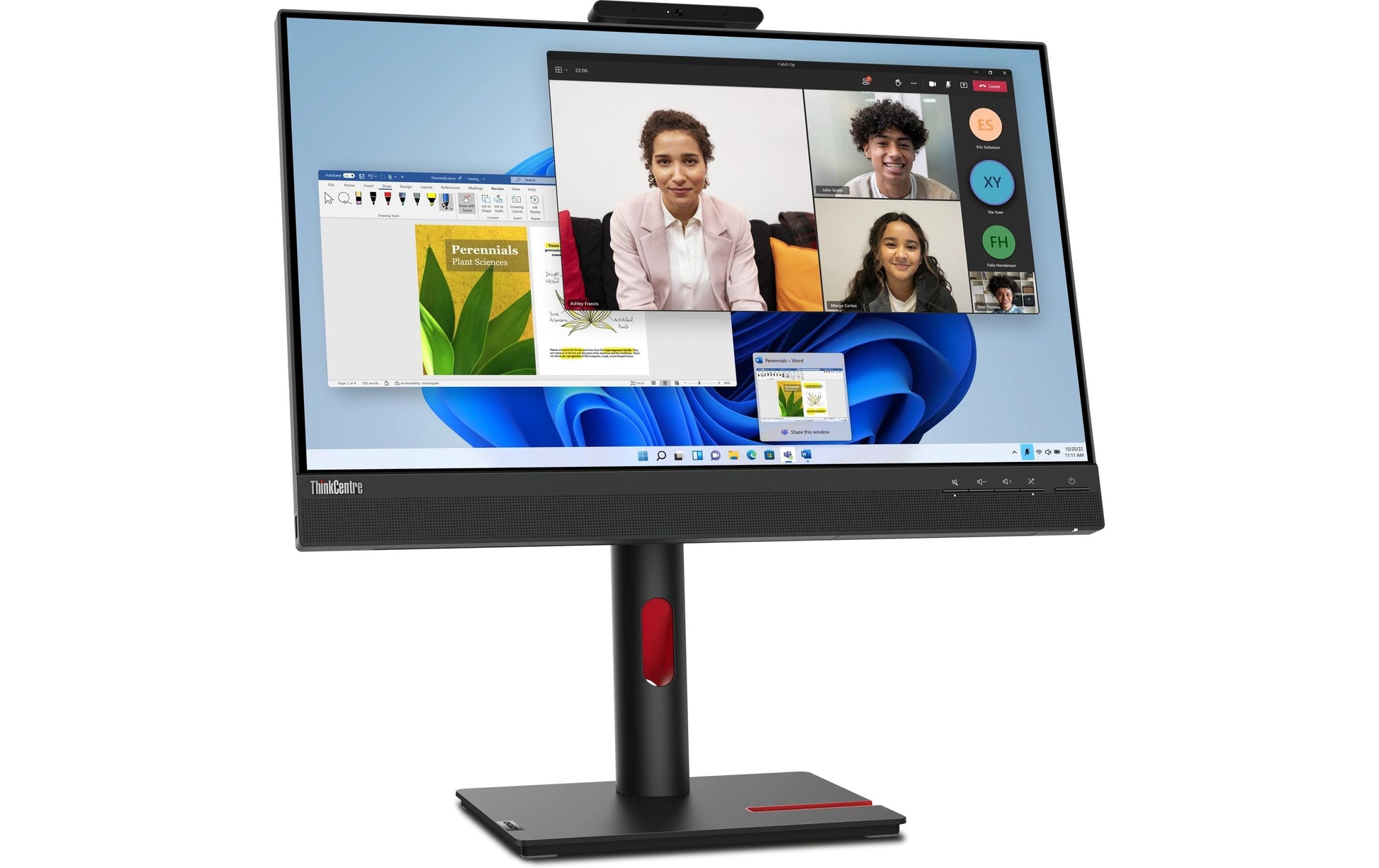 Lenovo TIO24 (Gen 5) – Monitor, 23,8" 1920 × 1080 (Full HD), IPS, Touch