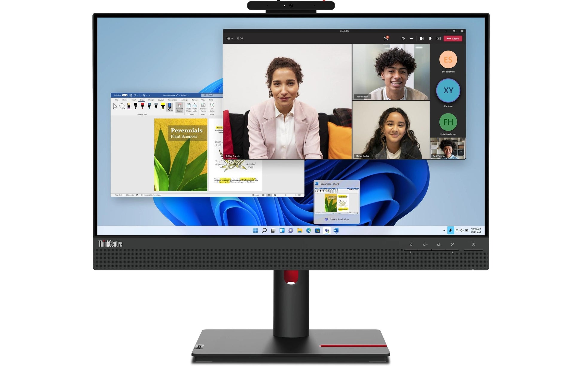 Lenovo TIO24 (Gen 5) – Monitor, 23,8" 1920 × 1080 (Full HD), IPS, Touch